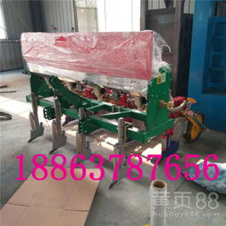 河北承德拖拉机悬挂式播种机与施肥机械 农业现代化的高效工具